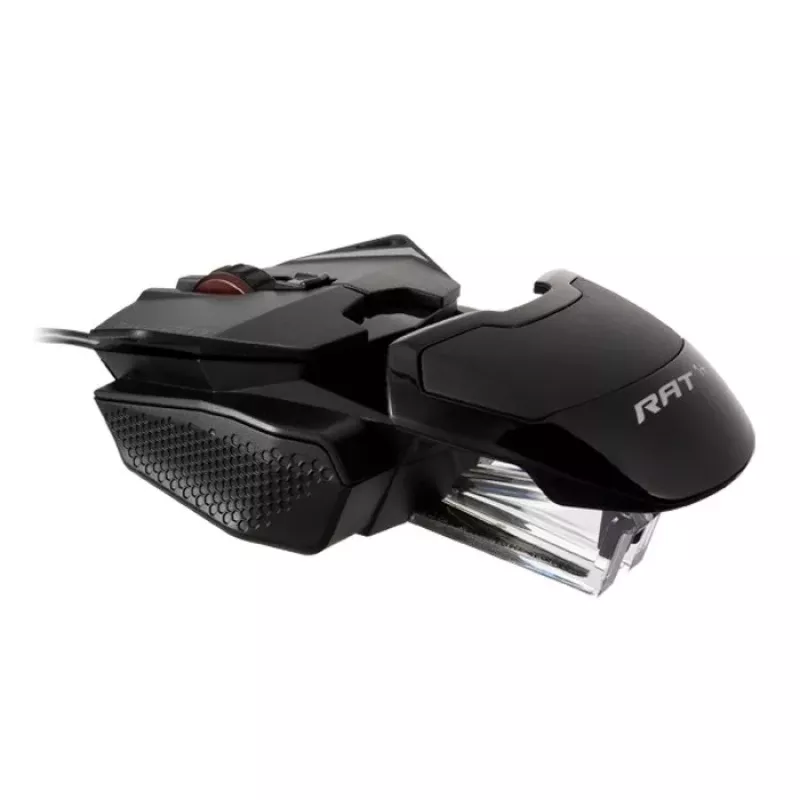 Mad Catz THE AUTHENTIC R.A.T. 1+ Gaming Mouse (MR01MCINBL000-0) - Juoda/Raudona