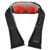 RENPHO U-Neck 1 Shiatsu kaklo ir pečių masažuoklis su šiluma, 8 dvikrypčiai besisukantys mazgai, 3 greičio lygiai, juodas