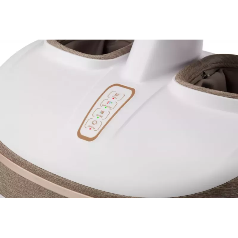 Medivon Perseus 3-in-1 pėdų masažuoklis su Shiatsu, oro suspaudimu, vibracija ir šiluma - juoda/pilka