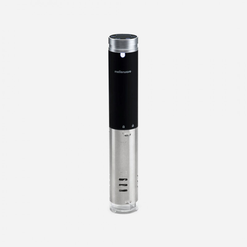 Mellerware Cheffy Sous Vide gaminimo prietaisas juodas, nerūdijantis plienas
