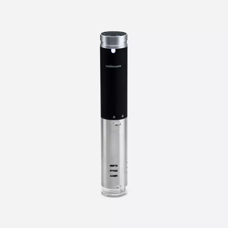 Mellerware Cheffy Sous Vide gaminimo prietaisas juodas, nerūdijantis plienas
