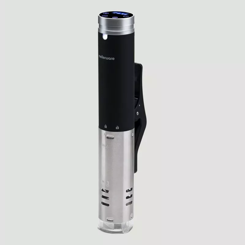 Mellerware Cheffy Sous Vide gaminimo prietaisas juodas, nerūdijantis plienas