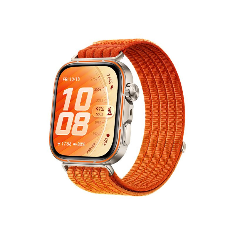Huawei Watch Fit 5 Pro Smartwatch, 1,74 inch AMOLED, GPS, Bluetooth Calling, Orange
