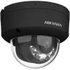 Hikvision DS-2CD2143G2-LIS2U(2.8mm)(BLACK) 4MP AcuSense kupolinė IP vaizdo stebėjimo kamera, 2.8mm fiksuotas objektyvas, juoda