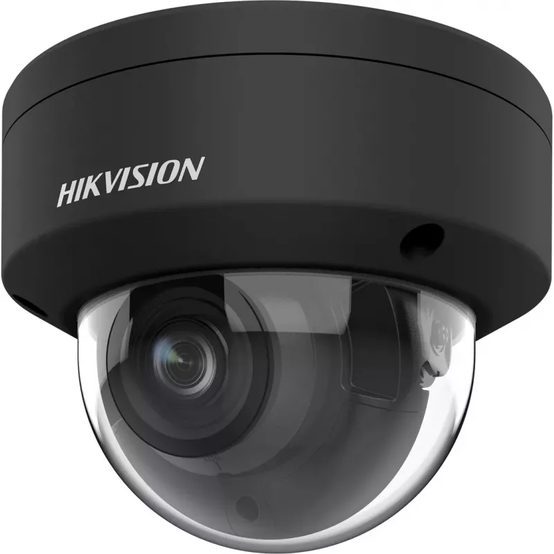 Hikvision Pro Series su AcuSense DS-2CD2766G2HT-IZS(2.8-12mm)(eF)(JUODA) Kupolinė IP apsaugos kamera Lauko 6MP 3200x1800