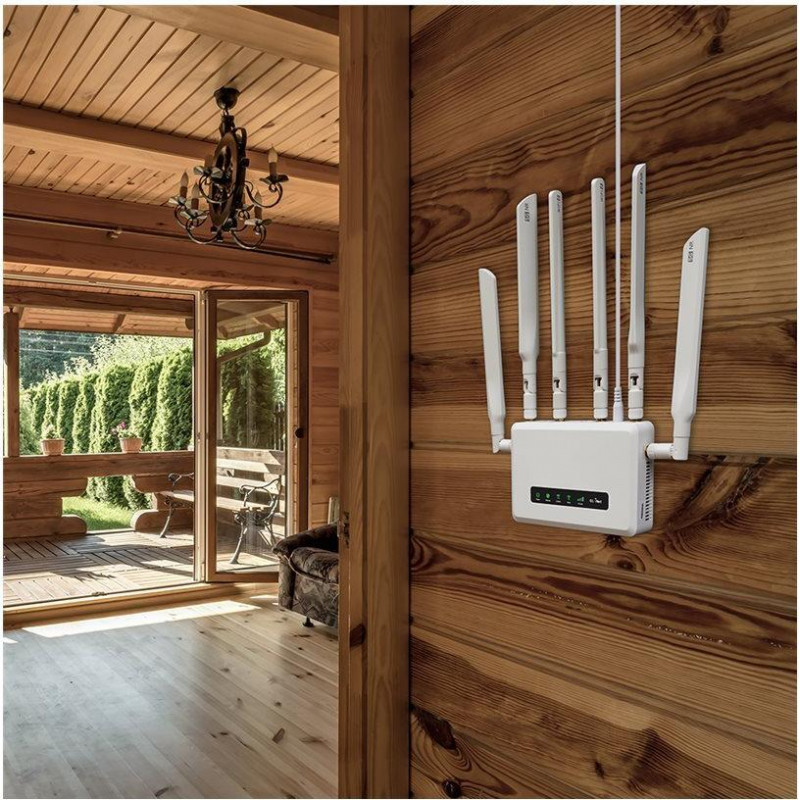 ALLNET Wireless AX 5G/4G maršrutizatorius 3000Mbit, OpenVPN/Wireguard OpenWRT (GL-X3000)