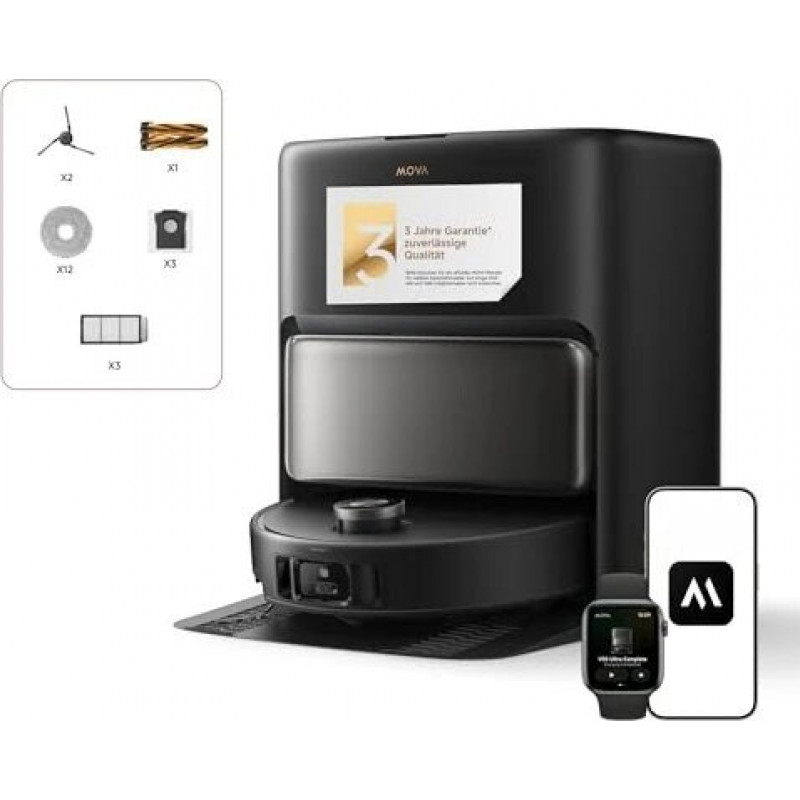 Dreame Mova V50 Ultra Complete, Combi - Juoda