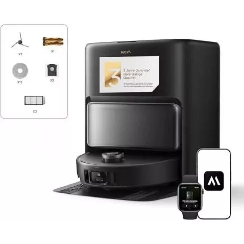 Dreame Mova V50 Ultra Complete, Combi - Juoda