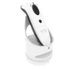 Socket Mobile SocketScan S720 nešiojamasis brūkšninių kodų skaitytuvas 1D 2D belaidis Bluetooth baltas su įkrovimo stotele