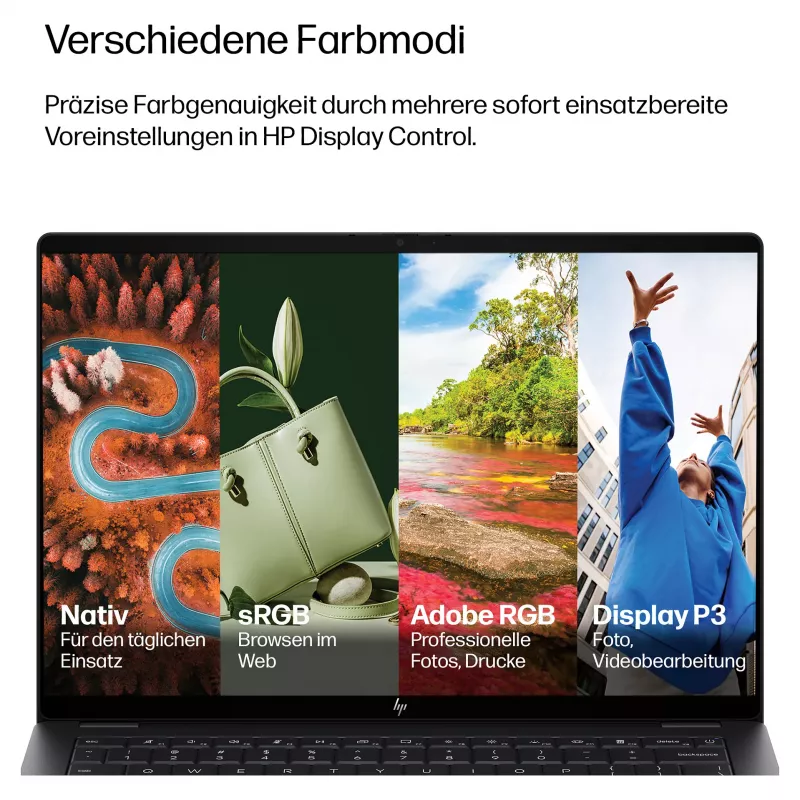 HP OmniBook Ultra 14-kd0201ng 14 inch 2.8K OLED Touch nešiojamas kompiuteris, Intel Core Ultra 9 386H, 32 GB RAM, 2 TB SSD, Windows 11 Pro, Meteorite Grey