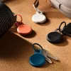 Chipolo LOOP – Įkraunamas Bluetooth sekiklis su silikonine kilpa, skirtas iOS ir Android, 4 vnt. rinkinys (anglies, kreidos, tamsiai mėlyna, koralų)