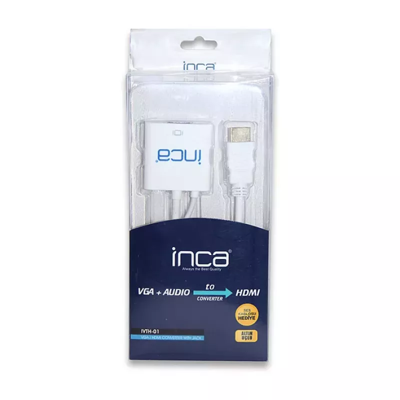 INCA VGA į HDMI + USB + garso keitiklis IVTH-01