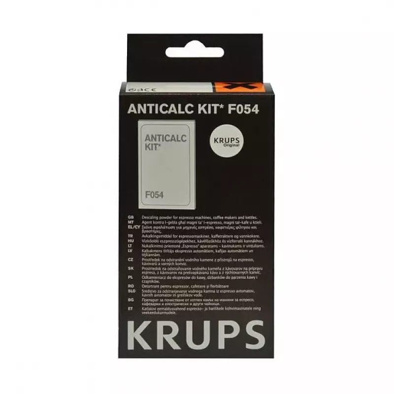 Krups F054001B Kalkių šalinimo milteliai 2 x 10g paketėliai kavos aparatams
