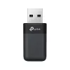 TP-LINK Archer TX23U AX1800 Mini Wi-Fi 6 belaidis USB adapteris, dviejų juostų, USB 3.0, MU-MIMO, OFDMA, WPA3, juodas