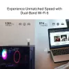 TP-LINK Archer TX23U AX1800 Mini Wi-Fi 6 belaidis USB adapteris, dviejų juostų, USB 3.0, MU-MIMO, OFDMA, WPA3, juodas