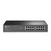 TP-LINK TL-SG1016PE 16 prievadų Gigabit Easy Smart PoE+ jungiklis (110W, 8 PoE+ prievadai, montuojamas į stovą)