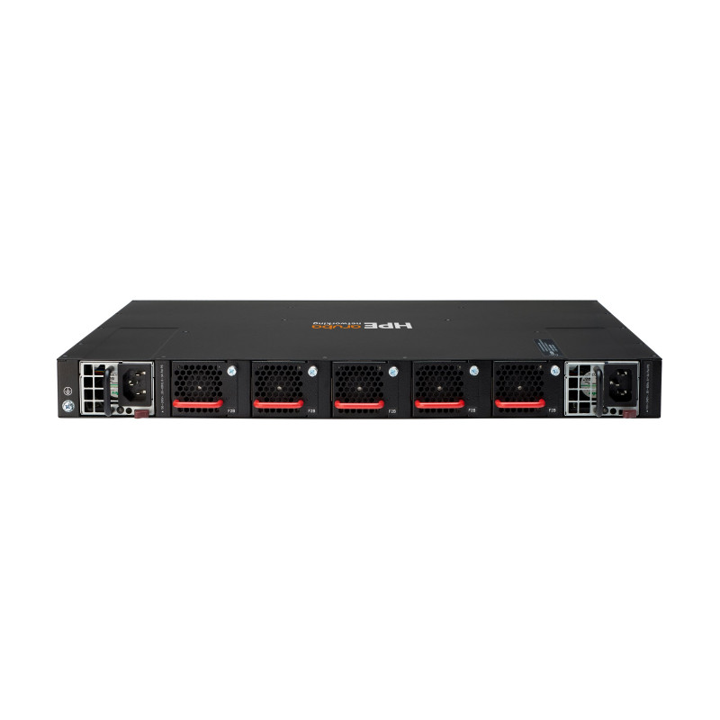 HPE Aruba 8320 48 prievadų 10GbE SFP+ ir 6 prievadų 40GbE QSFP+ valdomas 3 sluoksnio jungiklis su 2x 400W maitinimo šaltiniais, 5 ventiliatoriais, stovo komplektu, TAA atitikmuo
