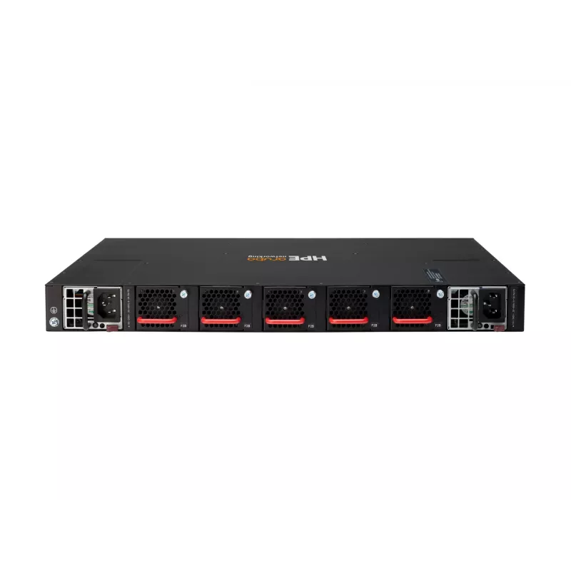 HPE Aruba 8320 48 prievadų 10GbE SFP+ ir 6 prievadų 40GbE QSFP+ valdomas 3 sluoksnio jungiklis su 2x 400W maitinimo šaltiniais, 5 ventiliatoriais, stovo komplektu, TAA atitikmuo