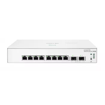 HPE Aruba Networking JL680A tinklo jungiklis valdomas Gigabit Ethernet (10/100/1000) 1U baltas