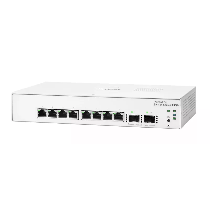 HPE Aruba Networking JL680A tinklo jungiklis valdomas Gigabit Ethernet (10/100/1000) 1U baltas