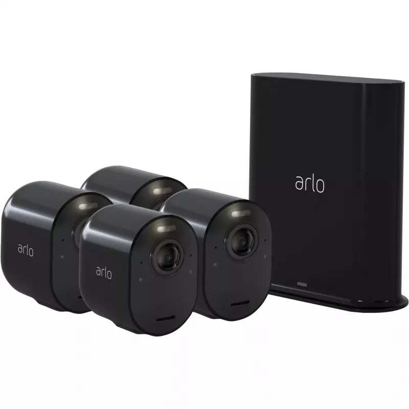 Arlo VMS5440-200EUS Ultra 2K HDR belaidė apsaugos kamerų sistema (4 kameros + SmartHub)