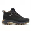 Merrell Moab Speed 2 Leather Mid Hiking Boots - Black - US Men's 10.5