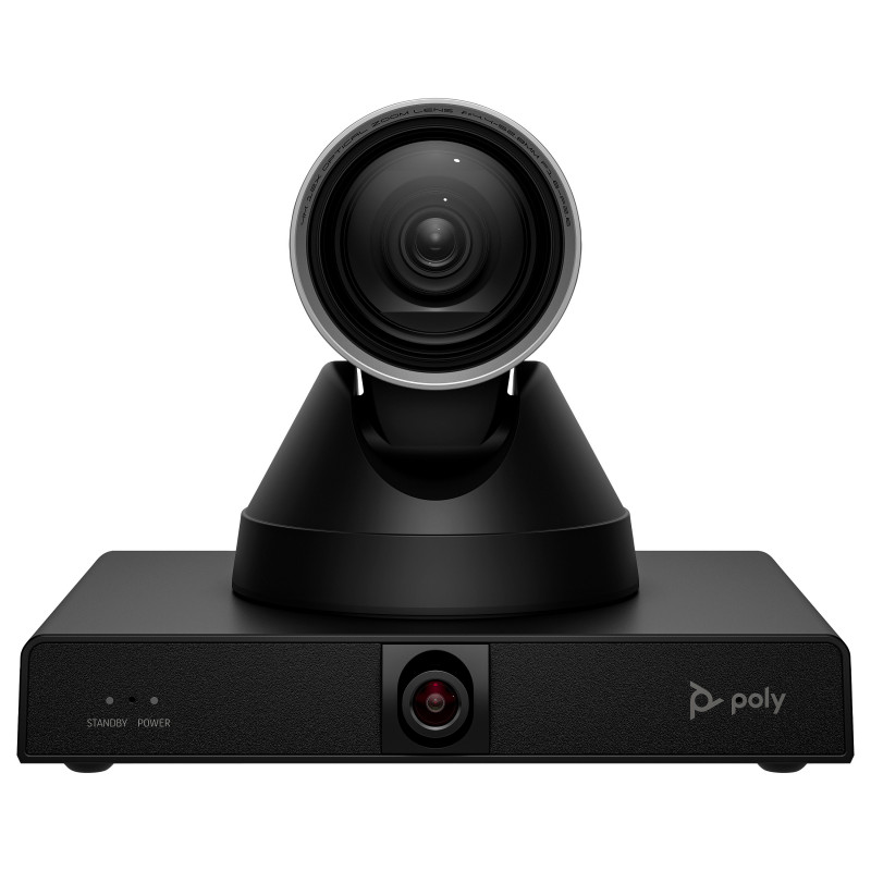 Poly Studio E60 PTZ konferencinė kamera – 4K UHD, dviguba 8MP, PoE+