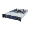 Giga Computing GigaByte R263-S30-AAH2 2U Rackmount Server Barebone, 12x 3,5 inch/2,5 inch Hot-Swap Bays, 2x 1300W Redundant PSU, Intel C236, LGA 1151