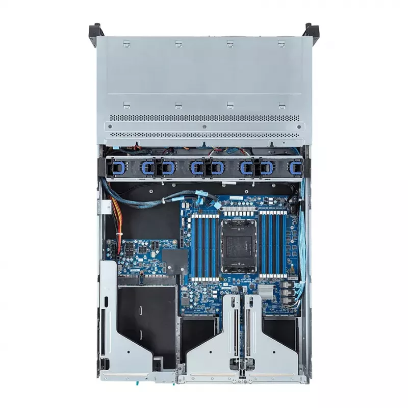 Giga Computing GigaByte R263-S30-AAH2 2U Rackmount Server Barebone, 12x 3,5 inch/2,5 inch Hot-Swap Bays, 2x 1300W Redundant PSU, Intel C236, LGA 1151