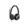 HP Poly Mission 825 Wired Stereo USB Headset su ANC - Juoda