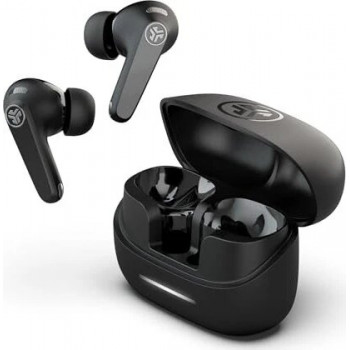 JLab JBuds ANC Pods True Wireless Earbuds su aktyviu triukšmo slopinimu, IP55, juodi