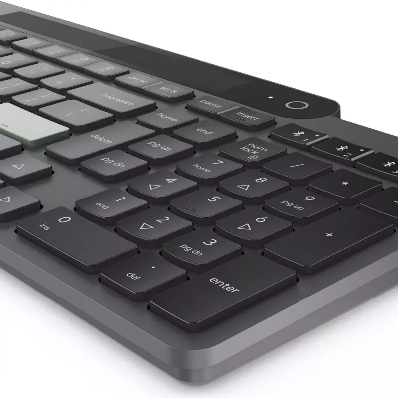 Lenovo 4Y41R69489 belaidė klaviatūra Namai/Biuras Bluetooth US English Juoda
