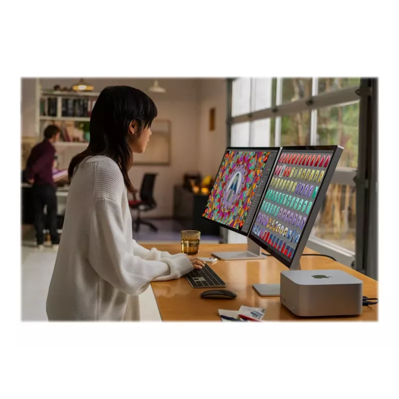 Apple Studio Display 27 colių 5K Nano-Texture Glass Tilt-Adjustable Stand sidabrinis