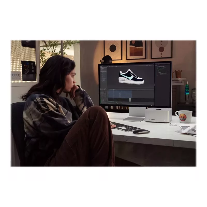 Apple Studio Display 27 colių 5K Nano-Texture Glass Tilt-Adjustable Stand sidabrinis