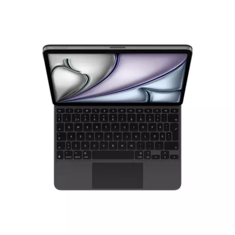 Apple Magic Keyboard, skirtas iPad Air 11 colių (M4, M3) – švediškas – juodas