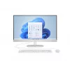 HP All-in-One 27-cr0004nc, AMD Ryzen 7 7730U, 32 GB RAM, 1 TB SSD, 27 inch Full HD IPS, Windows 11 Home, White (atnaujinta prekė)