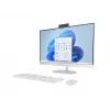 HP All-in-One 27-cr0004nc, AMD Ryzen 7 7730U, 32 GB RAM, 1 TB SSD, 27 inch Full HD IPS, Windows 11 Home, White (atnaujinta prekė)