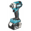 MAKITA 18V bešepetėlis smūginis suktuvas DTD201RTJ 210 Nm
