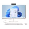HP All-in-One 27-cr0042nf stalinis kompiuteris, AMD Ryzen 5 7520U, 16 GB RAM, 512 GB SSD, 27 colių Full HD IPS ekranas, Windows 11 Home, baltas (atnaujinta prekė)