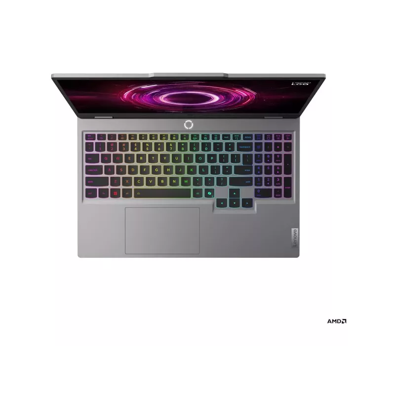 Nešiojamas žaidimų kompiuteris Lenovo LOQ 15AHP10 15.6 inch FHD IPS, AMD Ryzen 7 250, 16GB DDR5, 1TB SSD, NVIDIA GeForce RTX 5060 8GB, Windows 11 Home, Luna Grey
