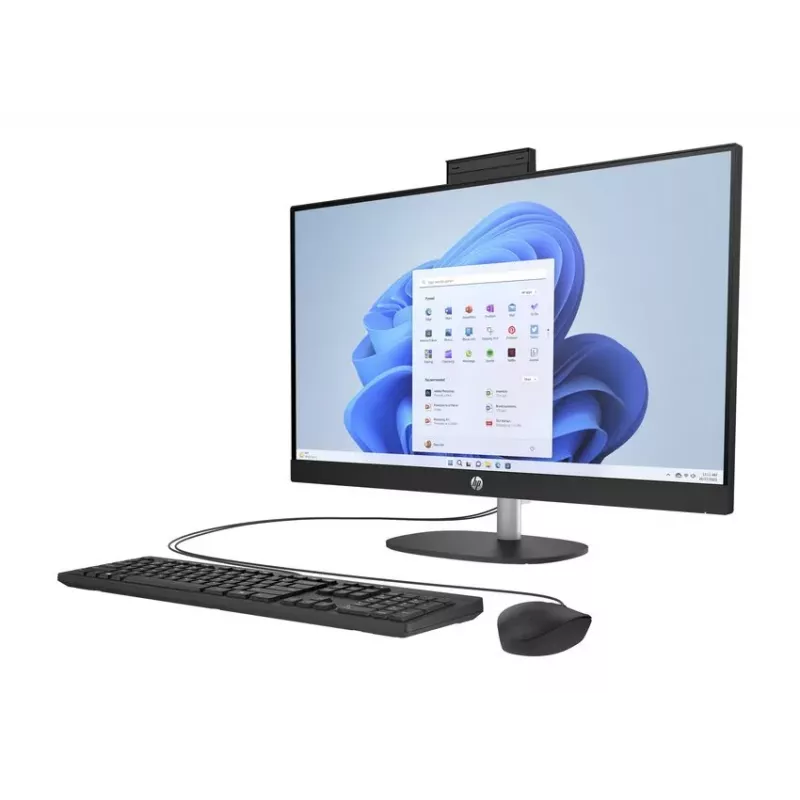 HP All-in-One 27-cr0037na, AMD Ryzen 7 7730U, 27 inch Full HD IPS, 16 GB RAM, 512 GB SSD, Windows 11 Home, Snow White (atnaujinta prekė)