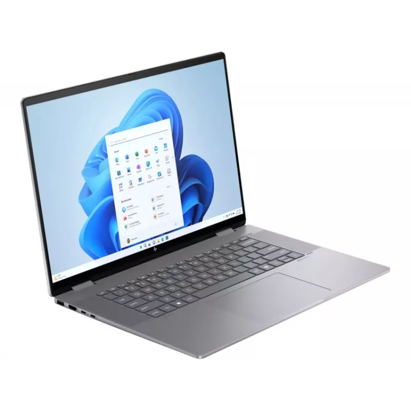 HP Envy x360 16-ad0000ns nešiojamas kompiuteris, 16 inch 2.8K OLED jutiklinis, AMD Ryzen 7 7730U, 16 GB RAM, 1 TB SSD, Windows 11 Home, sidabrinis (atnaujinta prekė)
