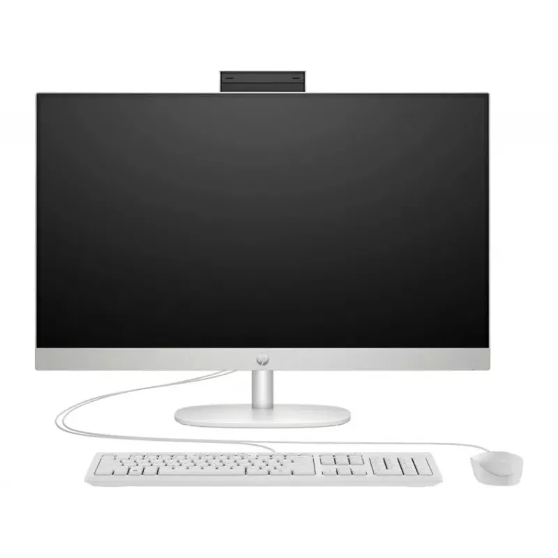 HP All-in-One 27-cr0154nh, Intel Core i7-1355U, 8GB RAM, 512GB SSD, 27 inch Full HD Touchscreen, Windows 11 Home, White