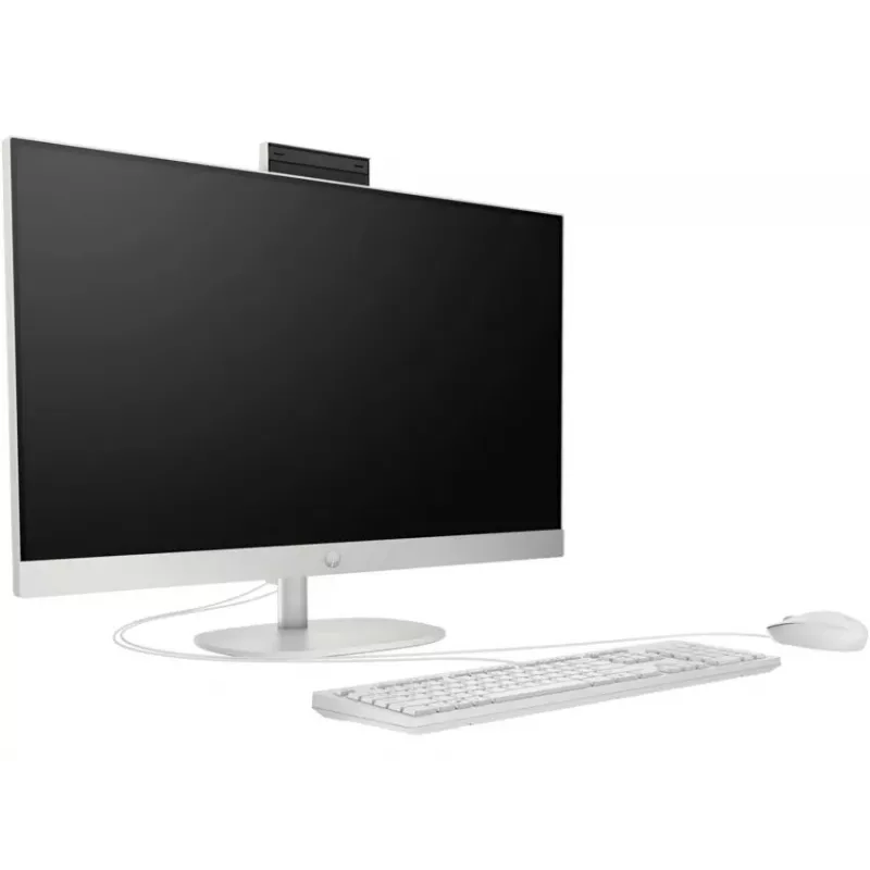 HP All-in-One 27-cr0154nh, Intel Core i7-1355U, 8GB RAM, 512GB SSD, 27 inch Full HD Touchscreen, Windows 11 Home, White