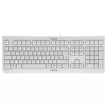 Cherry KC 1000 klaviatūra - Pan Nordic - šviesiai pilka