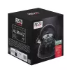 RESTO Whistling Kettle 3L Nerūdijantis Plienas Sidabrinis/Juodas 90610