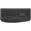 Logitech Signature Comfort Plus MK880 belaidis rinkinys - grafitas - US International - Bluetooth - 973