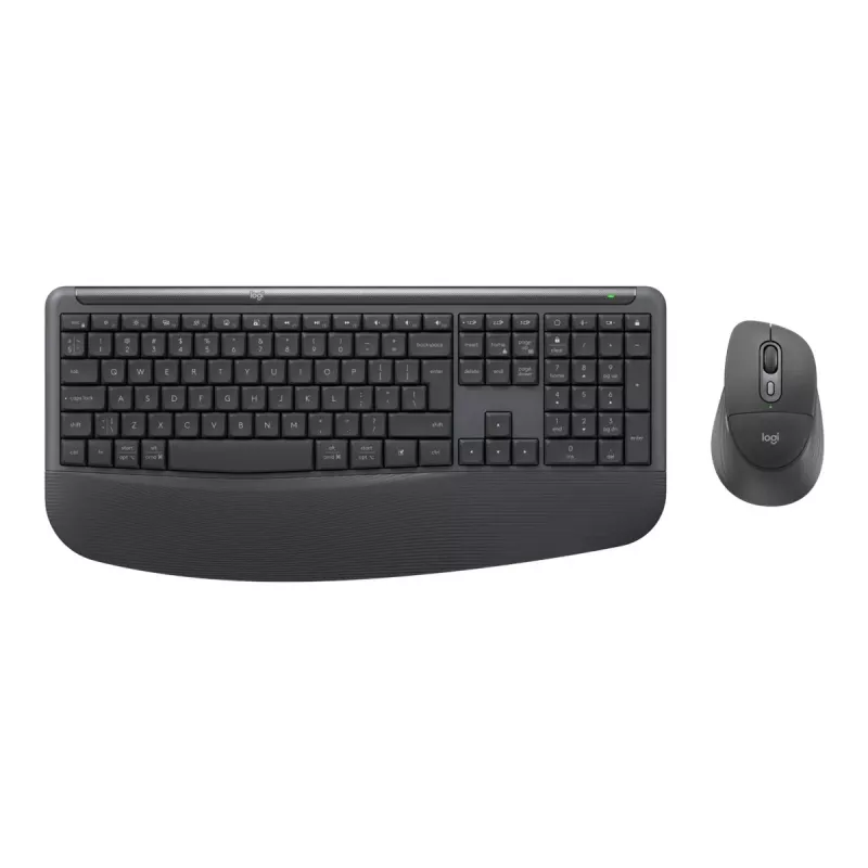 Logitech MK880 For Business belaidis klaviatūros ir pelės rinkinys - Graphite - US International - 2,4 GHz / BT