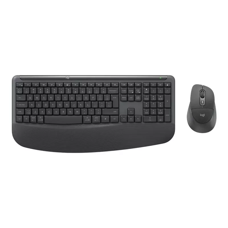 Logitech MK880 For Business belaidis klaviatūros ir pelės rinkinys - Graphite - US International - 2,4 GHz / BT
