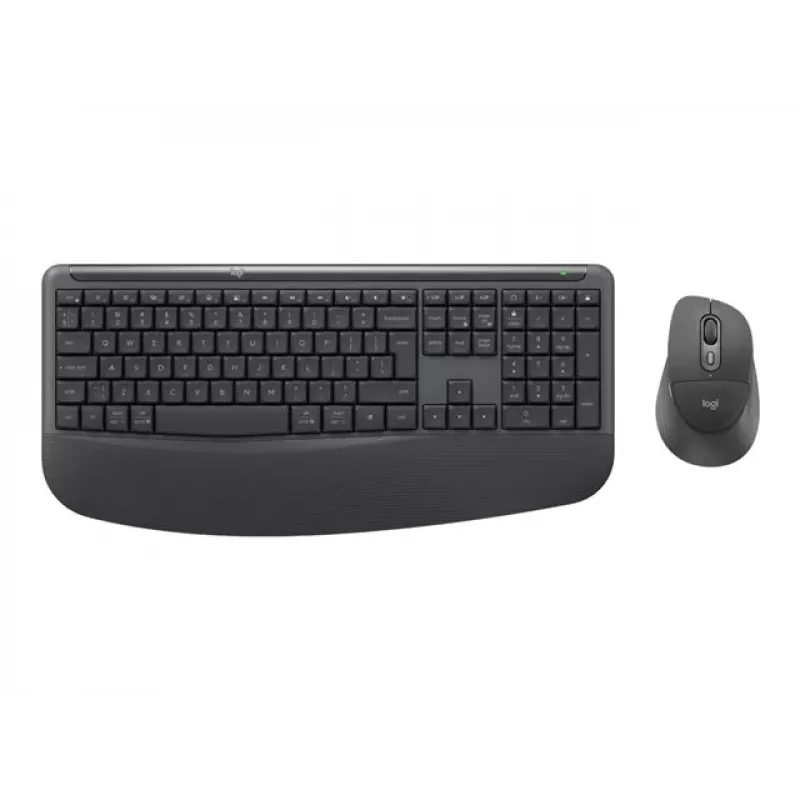 Logitech MK880 For Business belaidis klaviatūros ir pelės rinkinys - Graphite - US International - 2,4 GHz / BT